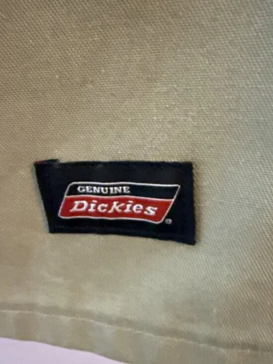 Dickies Mens 36 Loose‎ Fit Long Twill Work Skater Shorts Pocket Khaki Grunge - Picture 2 of 9